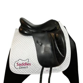 Black Ideal Pro Jessica Dressage Black 17" W 3 - Saddles Direct