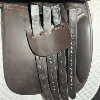 Ideal Ramsay H&C Working Hunter/Show Brown 17.5" XW 8 | Saddles Direct