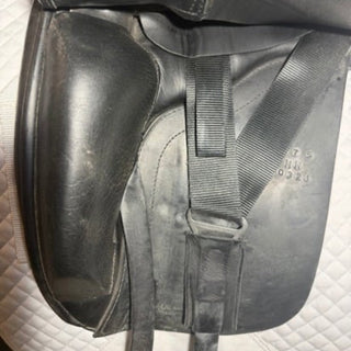 Ideal Rebecca Dressage Black 17.5" MW 7 | Saddles Direct
