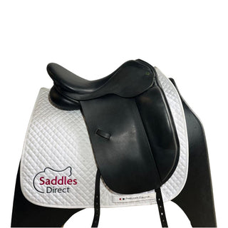 Black Ideal Roella Dressage Black 17" MW 2 - Saddles Direct