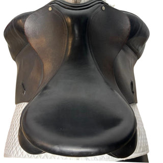 Ideal Suzannah Black 18" XXW - Overstamped PADD. 7 | Saddles Direct