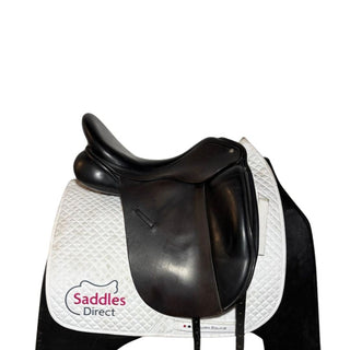 Ideal Suzannah Black 18" XXW - Overstamped PADD. 2 | Saddles Direct