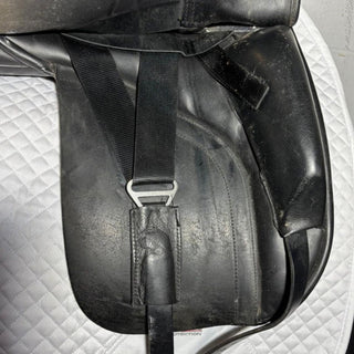 Ideal Suzannah Dressage Black 17" MW 6 | Saddles Direct