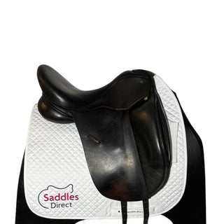 Black Ideal Suzannah Dressage Black 17" MW 2 - Saddles Direct