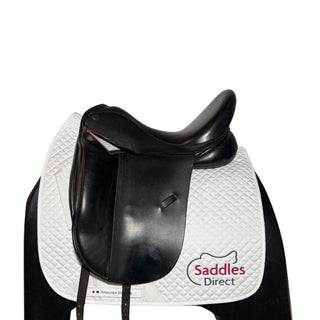 Ideal Suzannah Dressage Black 17" W 1 | Saddles Direct