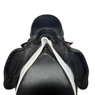 Ideal Suzannah *Long Flaps* Dressage Black 18" MW 3 | Saddles Direct