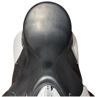 Ideal Technical & Traditional Dressage Black 17.5" ADJ 4 | Saddles Direct