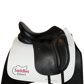 Ideal Technical & Traditional Dressage Black 17.5" ADJ 2 | Saddles Direct