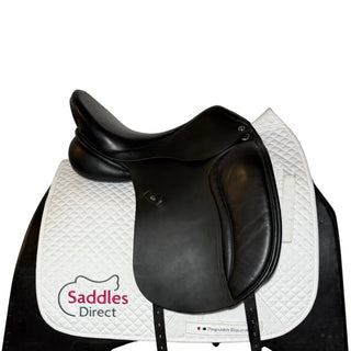 Ideal T&T Dressage Black 17" ADJ 2 | Saddles Direct