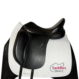 Ideal T&T Dressage Black 17" ADJ 1 | Saddles Direct