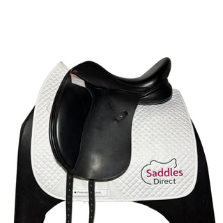 Ideal T&T Dual Flap Dressage Black 16.5" M 1 | Saddles Direct