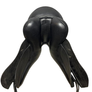 Ideal T&T Dual Flap Dressage Black 16.5" M 7 | Saddles Direct