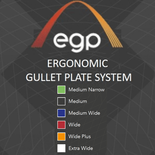 Ideal T&T Ergonomic Gullet Plates Bar 2 | Saddles Direct
