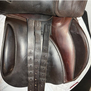 Ideal Wychanger Barton Saddlery GP Brown 17" MW 8 | Saddles Direct