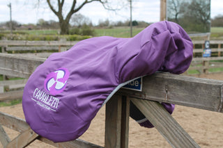 Cavaletti Collection Fleece Lined Saddle Cover 2 | Saddles Direct