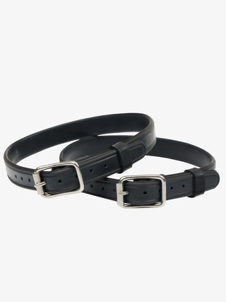 LeMieux Rubber Spur Straps Black