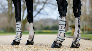 LeMieux Arika Mesh Fly Boots Stone