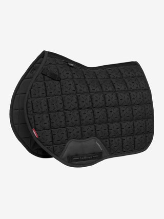 LeMieux 3D Mesh Self-Cool Square Saddle Pad - Black Eurojump