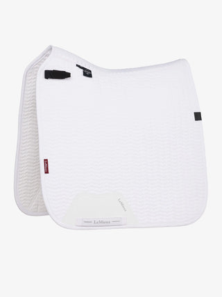 LeMieux Essence Square Saddle Pad White - Dressage