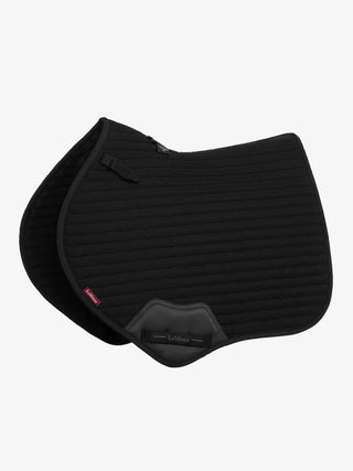 LeMieux Air-Tek Mesh Square Saddle Pad - Black Close Contact