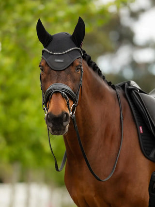 LeMieux Air-Tek Mesh Fly Hood Black