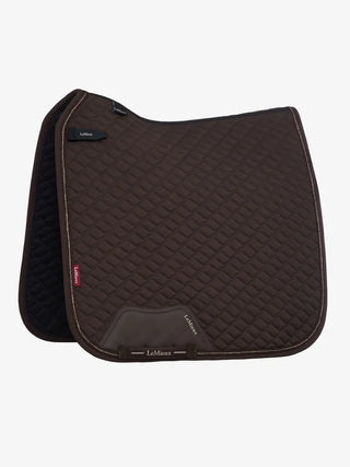 LeMieux Brilliance Square Saddle Pad Espresso - Dressage