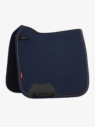 LeMieux Brilliance Square Saddle Pad Navy - Dressage