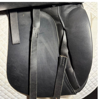 Jeffries Elite MK2 Dressage Black 17.5" MW 8 | Saddles Direct