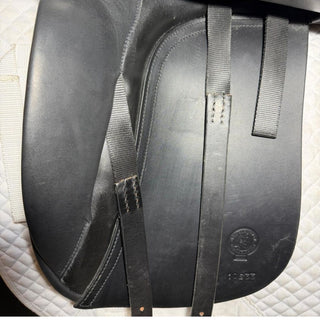 Jeffries Elite MK2 Dressage Black 17.5" MW 7 | Saddles Direct