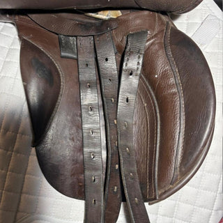 Jeffries Falcon Pony GP Brown 14" W 6 | Saddles Direct