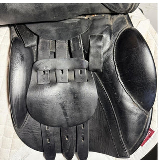 Jeffries Liberty GP Black 17.5" MW 8 | Saddles Direct