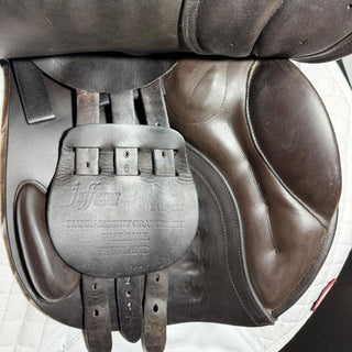 Jeffries Liberty Jump Brown 17" MW 8 | Saddles Direct