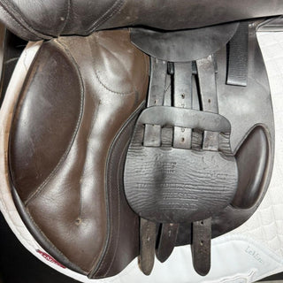 Jeffries Liberty Jump Brown 17" MW 7 | Saddles Direct