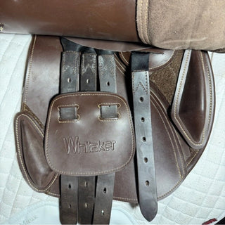 John Whitaker Barnsby Pony Jump Brown 15" ADJ 7 | Saddles Direct