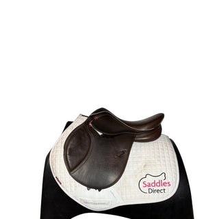 John Whitaker Barnsby Pony Jump Brown 15" ADJ 1 | Saddles Direct