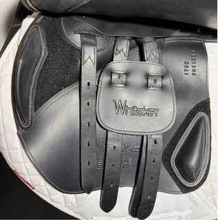 John Whitaker Bedale GP Jump Black 17.5" ADJ 7 | Saddles Direct