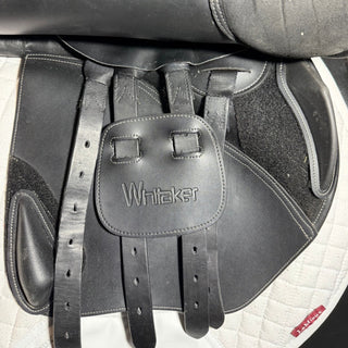 John Whitaker Bedale GP Jump Black 17.5" ADJ 8 | Saddles Direct