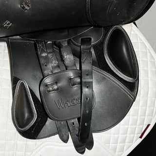 Black John Whitaker Bedale Jump Black 17" ADJ 6 - Saddles Direct