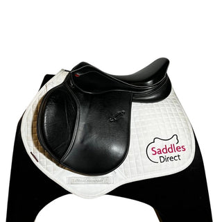 John Whitaker Bedale Jump Black 17" ADJ 1 | Saddles Direct