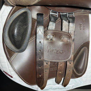 John Whitaker Bedale Jump Brown 17.5" ADJ 7 | Saddles Direct