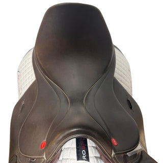 John Whitaker Bedale Jump Brown 17.5" ADJ 4 | Saddles Direct