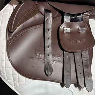 John Whitaker Everyday Pony GP Brown 16.5" 5 | Saddles Direct