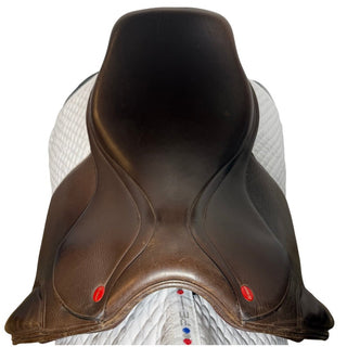 John Whitaker Hebden Show Hunter Brown 16" ADJ 4 | Saddles Direct