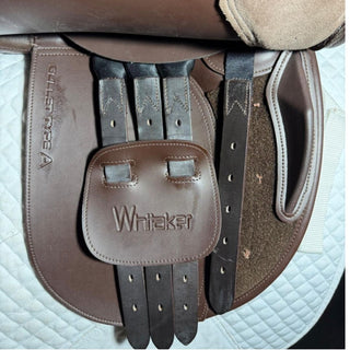 John Whitaker Hebden Show Hunter Brown 16" 8 | Saddles Direct