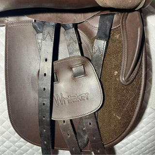 John Whitaker Hebden Working Hunter/Show Brown 17" ADJ 7 | Saddles Direct