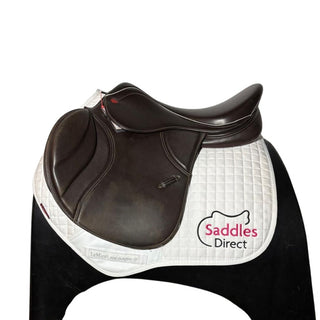 John Whitaker Madrid Jump/GP Brown 17.5" ADJ 1 | Saddles Direct