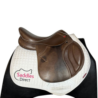John Whitaker Overton Jump Brown 16.5" ADJ 2 | Saddles Direct