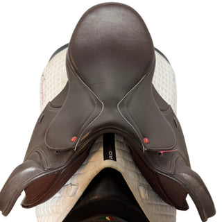 John Whitaker Overton Jump Brown 17" ADJ 4 | Saddles Direct