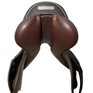 John Whitaker Overton Jump Brown 17" ADJ 9 | Saddles Direct