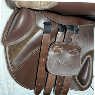 John Whitaker Overton Jump Brown 17" ADJ 7 | Saddles Direct